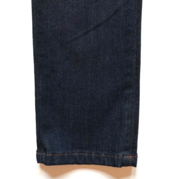 Eileen Fisher Skinny Ankle Stretch Jeans Denim Womens 0 Blue Dark Wash Organic - Picture 6 of 10